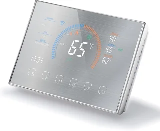 Slimme Warmtepomp Thermostaat met App Besturing, Eenvoudige Installatie, Energiebesparend Design