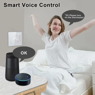Slimme Wifi Thermostaat met Spraakbesturing voor Vloerverwarming