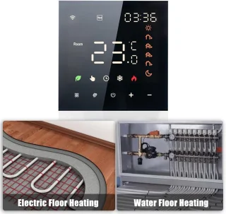 Slimme Wifi Thermostaat met Spraakbesturing voor Vloerverwarming