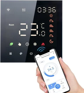 Slimme Wifi Thermostaat met Spraakbesturing voor Vloerverwarming