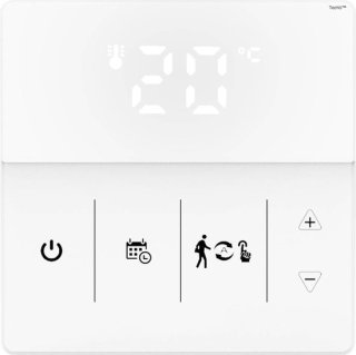 TechU™ Smart Thermostaat Thin – Wit – Alleen voor Elektrische Vloerverwarming – App & Wifi – Google Assistant & Amazon Alexa – Persoonlijk Programma Instelbaar review