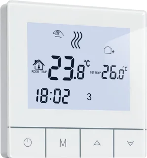 Digitale Programmeerbare Week Thermostaat met LCD Touchscreen voor Slimme Waterverwarming