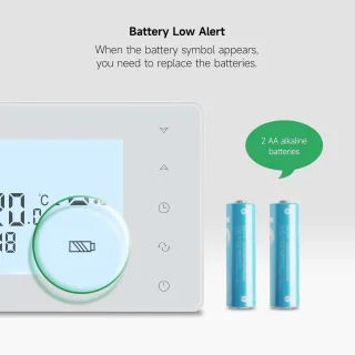 Slimme Thermostaat met LCD-scherm en Programmeerbare Functies