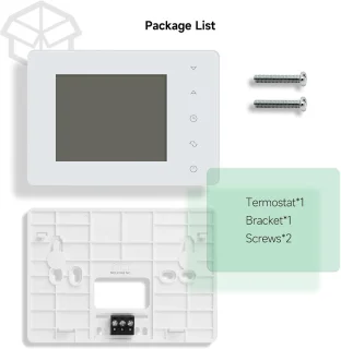 Slimme Thermostaat met LCD-scherm en Programmeerbare Functies