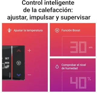 Slimme wifi thermostaat voor temperatuurregeling met afstandsbediening