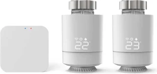 Hama Verwarmingsregeling Wifi 2x Slimme Radiatorthermostaat + Basis