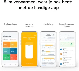 Slimme Thermostaat voor Energiebesparing en Comfort met App Bediening