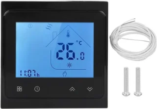 Slimme programmeerbare thermostaat met LCD-touchscreen en smartsensor voor optimale temperatuurregeling