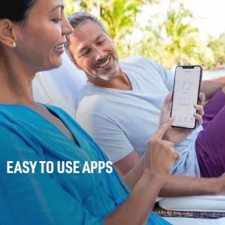 WiFi Smart Thermostaat met Touchscreen en Geofencing - Programmeerbare Thermostaat