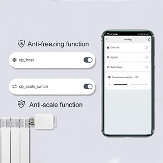 Slimme Radiatorthermostaatset met Zigbee Gateway en WiFi - Programmeerbare Thermostaten voor Slimme Verwarming
