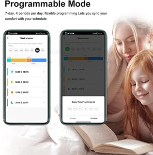 Slimme Radiatorthermostaatset met Zigbee Gateway en WiFi - Programmeerbare Thermostaten voor Slimme Verwarming