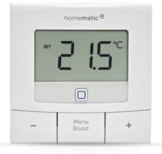 Wandthermostaat Draadloos met Temperatuursensor voor Slimme Radiatorthermostaten - Compatibel met Alexa en Google Home