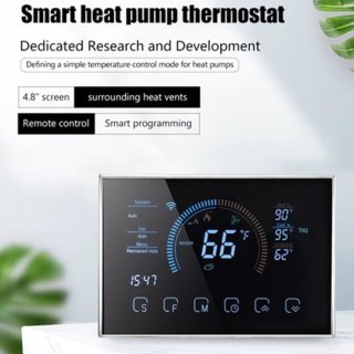 Wat vinden we goed aan de Slimme Digitale Warmtepomp Thermostaat met WiFi en Groot Display