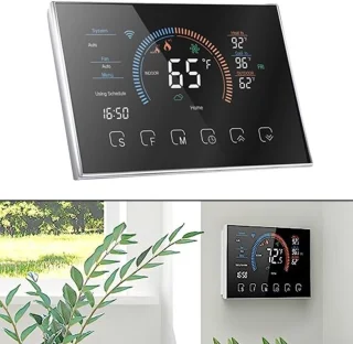 Slimme Digitale Warmtepomp Thermostaat met WiFi en Groot Display