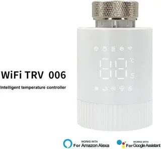 Slimme WiFi Thermostatische Radiatorventiel - Programmeerbaar Temperatuurbeheer voor Smart Home