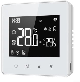 Wat vinden we goed aan de Slimme WiFi Thermostaat met Aanraakknop en Spraakbediening – Wekelijks Programmeerbaar en Nauwkeurige Temperaturregeling