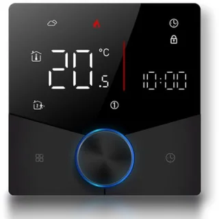 Wi-Fi Thermostaat met Touchscreen - Programmeerbare Draadloze Thermostaat voor Verwarming
