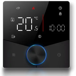 Wi-Fi Thermostaat met Touchscreen - Programmeerbare Draadloze Thermostaat voor Verwarming