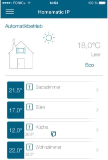 Slimme Radiatorthermostaat voor Thuis | Verwarmingsregeling via App | Energiebesparing tot 30%