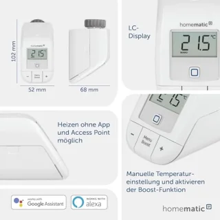 Slimme Radiatorthermostaat en Raamcontact voor Slimme Huizen