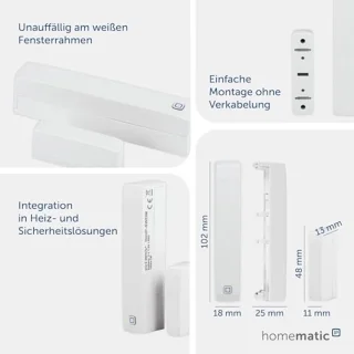 Slimme Radiatorthermostaat en Raamcontact voor Slimme Huizen