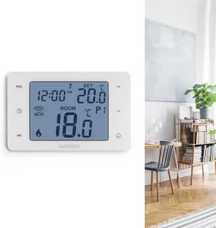 Slimme Bekabelde Thermostaat voor Verwarming met Smartphone App en Eenvoudige Installatie