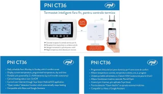 Draadloze Slimme Thermostaat met WiFi en TuyaSmart App Besturing