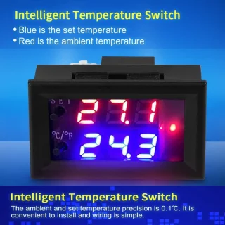 Allecto Plus Digitale Thermostaat CC 12V