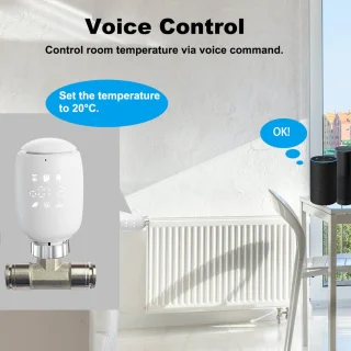 AQIOS Radiatorknop Starterskit inclusief Gateway