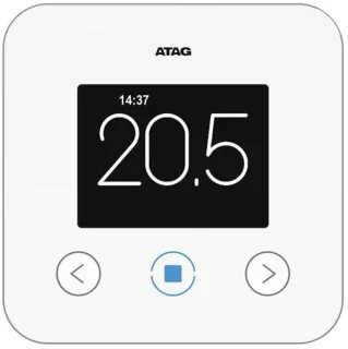 De Atag One Zone slimme thermostaat wit in één oogopslag