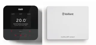 AWB Miset VRT 380 klokthermostaat bedraad + Vaillant connect 940F internetmodule actiepakket