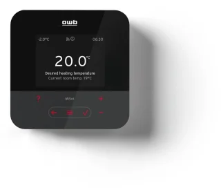 AWB Miset VRT 380 klokthermostaat bedraad + Vaillant connect 940F internetmodule actiepakket