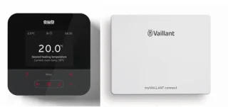 AWB Miset VRT 380 klokthermostaat bedraad + Vaillant connect 940F internetmodule actiepakket