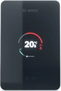 Bosch EasyControl thermostaat zwart bedraad