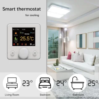 BrandX Slimme WiFi-thermostaat voor airconditioning