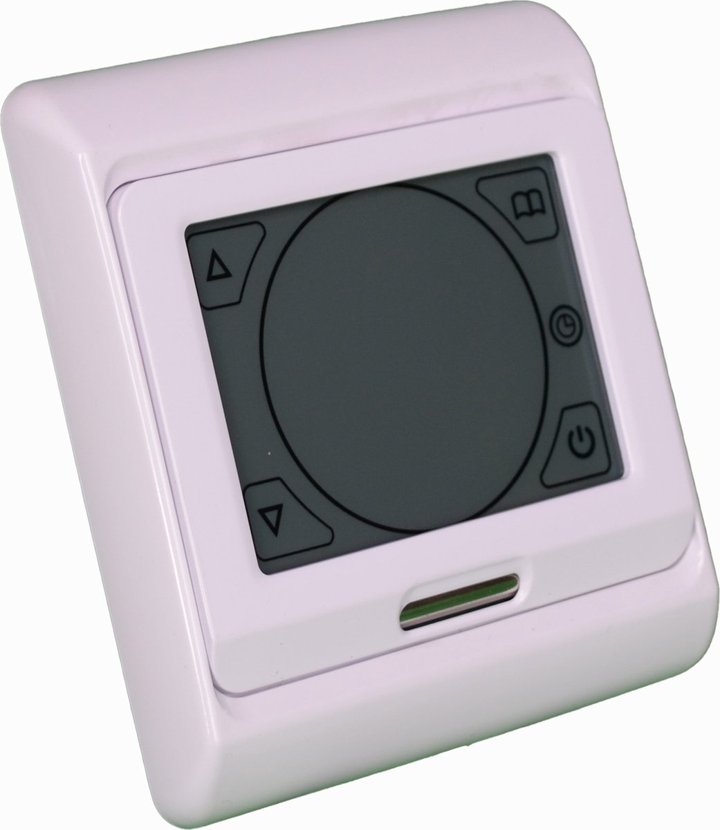 De Budget model 8 thermostaat in één oogopslag