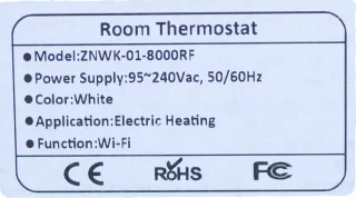 Budget thermostaat Model 11