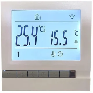 Centrale verwarming hub thermostaat controller wit