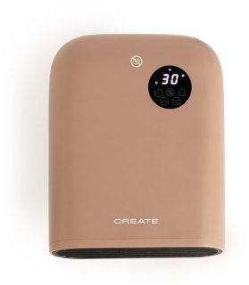 CREATE WARM WALL Mokka — compacte en slimme verwarming voor kleine tot middelgrote ruimtes