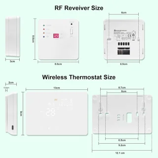 CV-thermostaat - Grijs