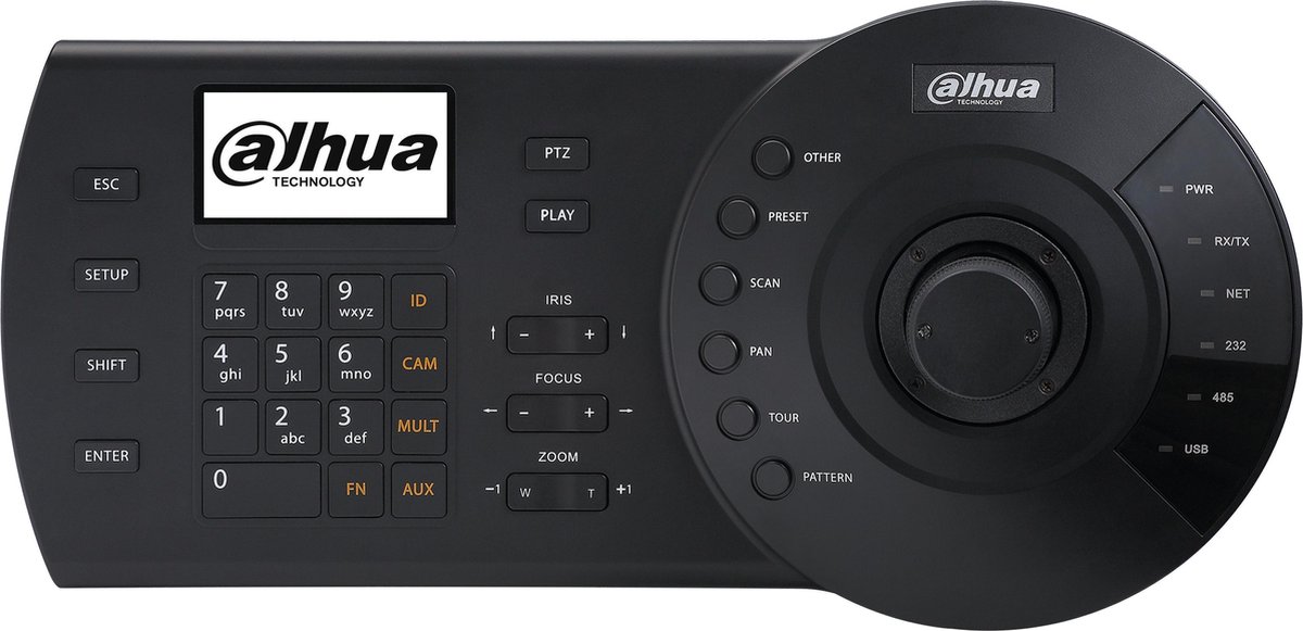 De Dahua DH-NKB1000 PTZ Keyboard in één oogopslag