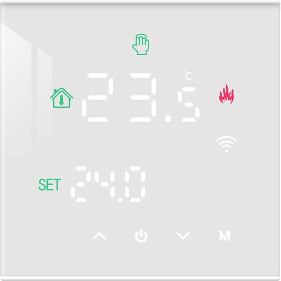 DailySupplies Thermostaat Cv Draadloos Wifi Wit review