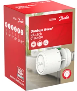 Danfoss RA Radiatorthermostaatknop Wit 015G4090