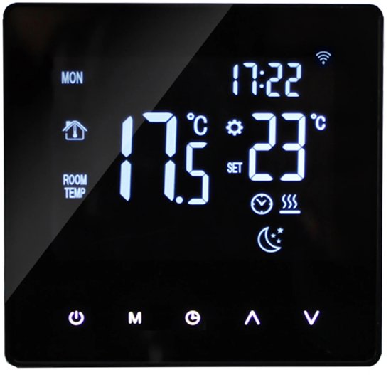 Deboer10.NL Slimme Inbouwthermostaat LCD Touchscreen review