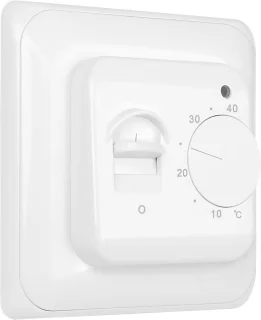 Digitale Inbouwthermostaat 16A, Grijs