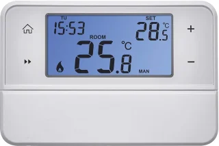 De Digitale kamerthermostaat - bedrade opbouwthermostaat in één oogopslag