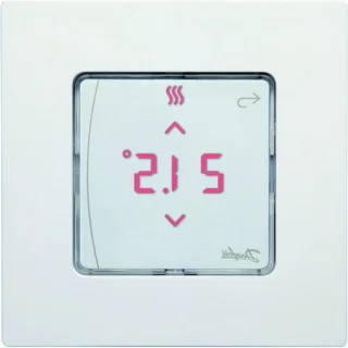 Digitale kamerthermostaat wit