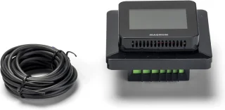 Digitale klokthermostaat RAL 9011 Grafietzwart WiFi bediening