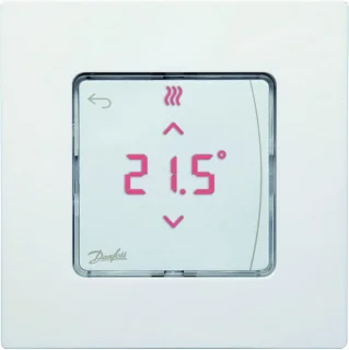 Digitale Opbouw Kamerthermostaat voor Vloerverwarming - Wit