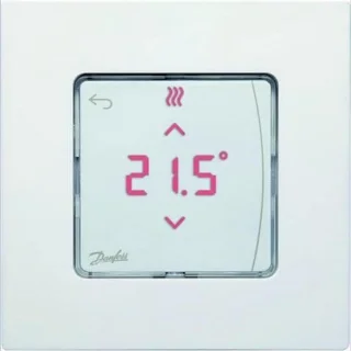 Digitale Opbouw Kamerthermostaat voor Vloerverwarming - Wit